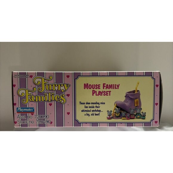 Rare 1993 Furry Families Playmates Playset- Factory sealed - Picture 2 of 6